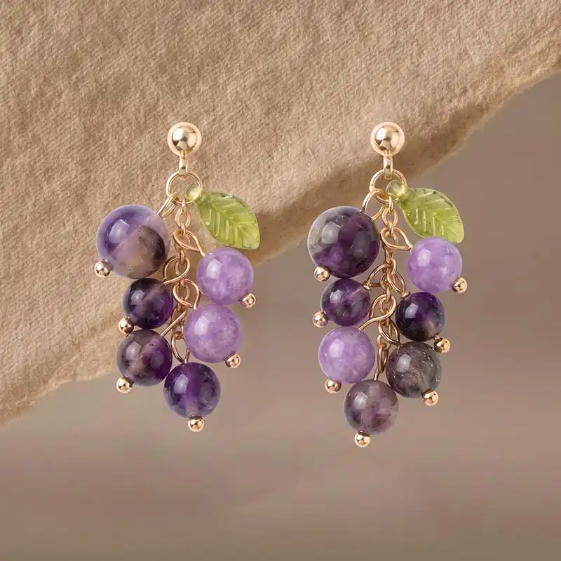 Moonlit Wisteria Earring — 1
