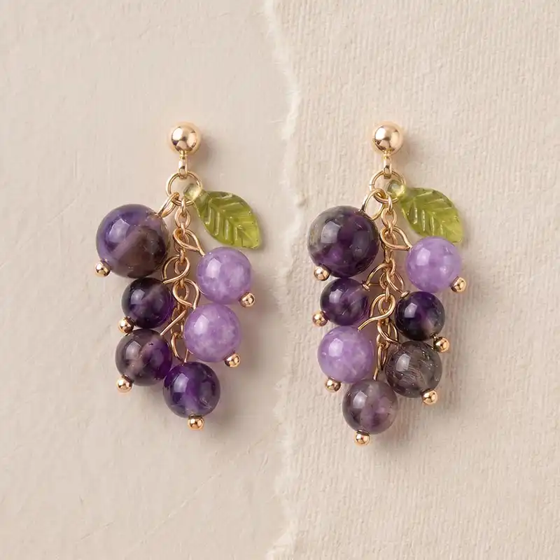 Moonlit Wisteria Earring — 2