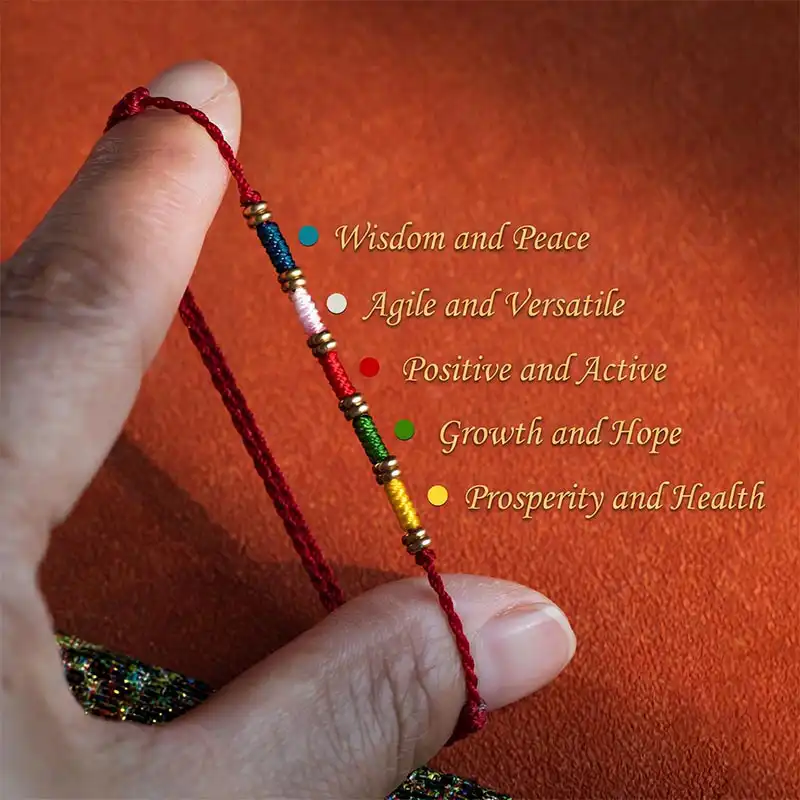 Tibetan Prayer Flag Bracelet — 2
