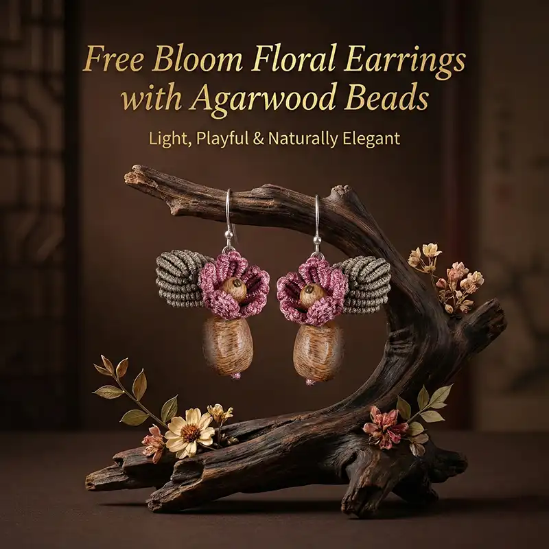 Free Bloom Floral Earrings — 1
